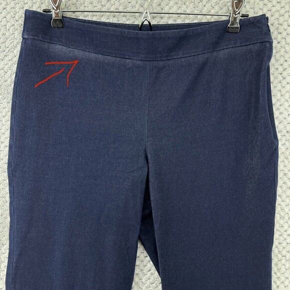 Talbots Pants Women 6P Bundle Khaki/Blue Mid Rise Chatham Ankle Stretch Slim - Picture 4 of 16